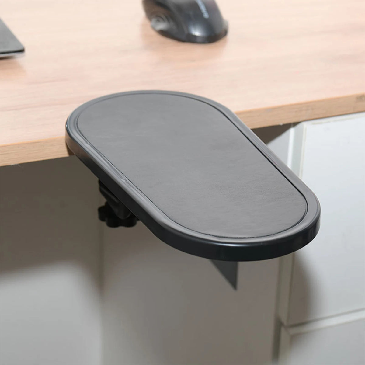 Ergonomic Desk Arm Rest – Plastic Elbow Support Pad for Office Typing