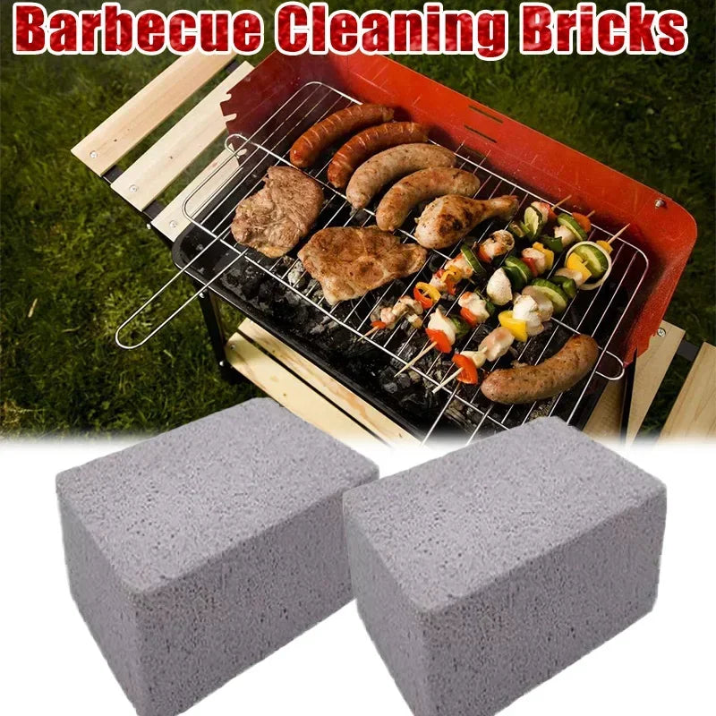 Pumice Cleaning Stone – Heavy Duty Foam Brick for Outdoor Grill Maintenance