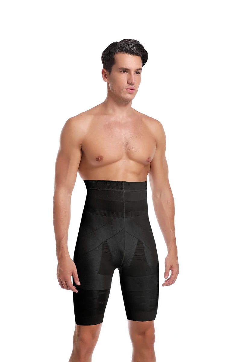 Men Tummy Control Shapewear – High Waist Compression Briefs for Body Slimming