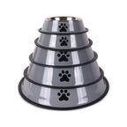 Stainless Steel Pet Bowl – Durable Anti-fall Food Bowl for Dogs and Cats