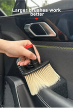 Soft Bristle Cleaning Brush – Dust Removal Tool for Car Interior Detailing