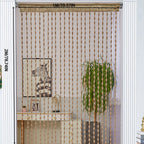 Beaded String Curtain – Decorative Tassel Divider for Home Wedding Salon
