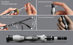 Precision Screwdriver Set – 132-in-1 Magnetic Bits for Electronics Repair