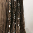 Alloy Braid Hair Rings – Dreadlock Jewelry for Women and Girls