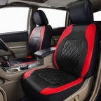 Waterproof PU Leather Car Seat Cover – All Season Full Coverage for SUV Sedan