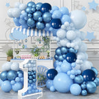 Metallic Pearl and Confetti Balloons – Decorative Latex Set for Party Events