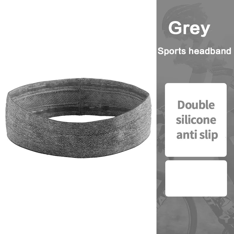 Moisture-Wicking Elastic Sweatband – Breathable Headband for Gym and Sports
