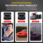 4K WiFi Dash Cam – GPS Night Vision Car DVR for Vehicle Security