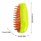 3-in-1 Pet Steam Grooming Brush – Electric Spray Comb for Dog and Cat Shedding
