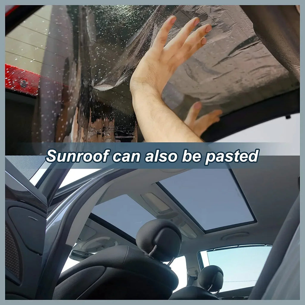 Automotive Window Tint Film – UV Solar Protection for Car Privacy 50x300cm