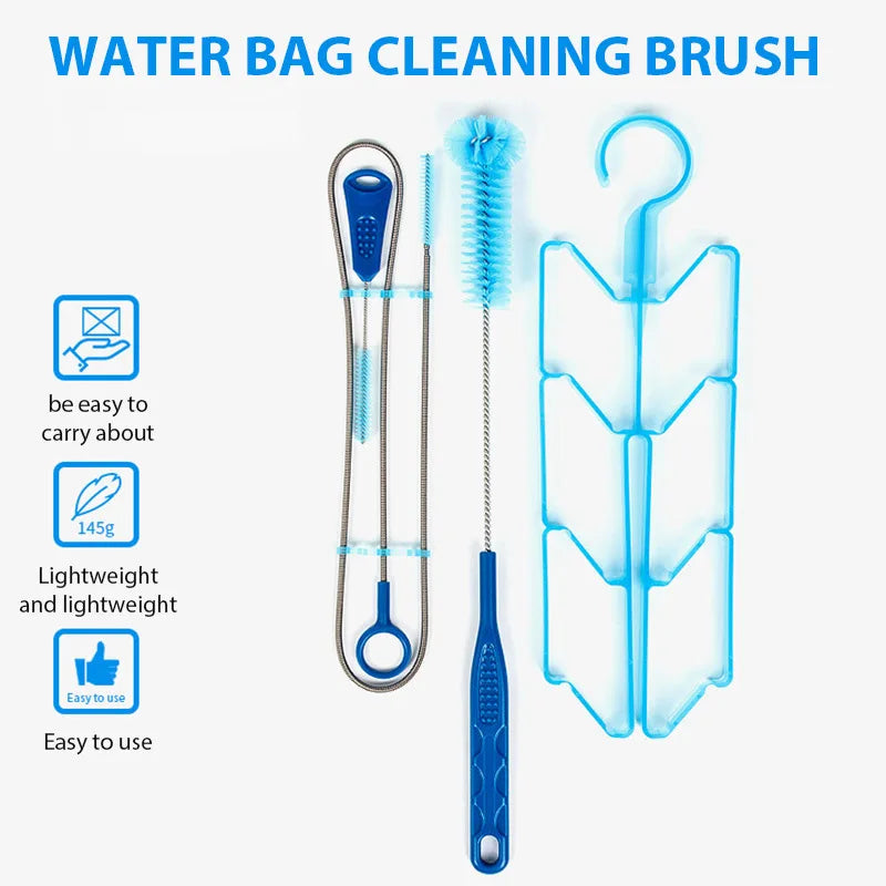 Hydration Water Bladder Cleaning Kit – Multifunction Tool for Camping