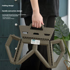 Portable Folding Stool – High Load Bearing Chair for Camping and Fishing
