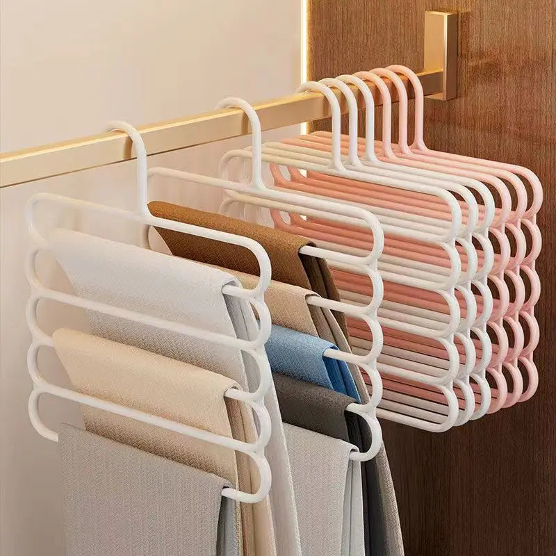 Multi-Layer Pants Hanger – Space Saving Rack for Closet Organization
