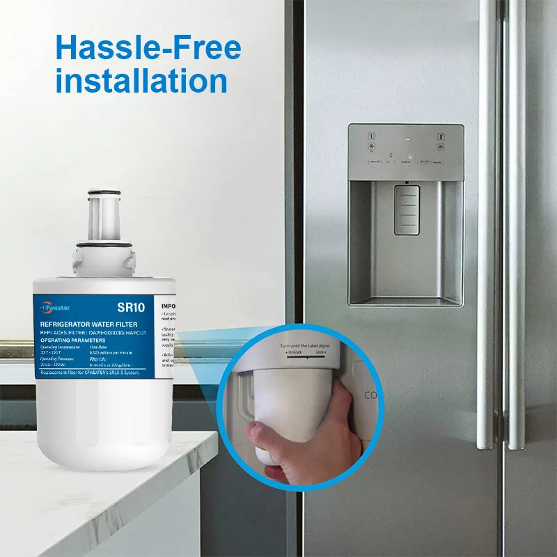 Refrigerator Water Filter – Aqua-Pure Plus Replacement for Samsung
