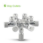 CO2 Splitter Regulator – 2-Way Needle Valve for Aquarium Tank Systems