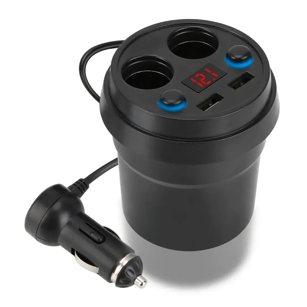 Dual USB Car Charger – 3.1A Fast Power Adapter for Mobile Devices