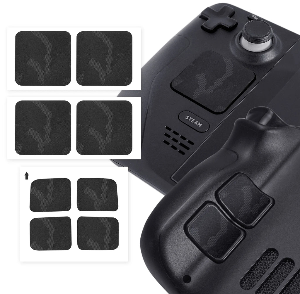 Button and Touchpad Stickers – Anti-Scratch Protective Skins for Steam Deck