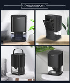 Portable Electric Dehumidifier – Silent Moisture Absorber for Home and Office