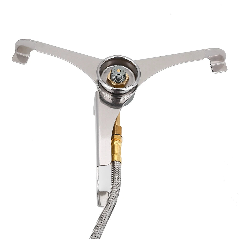 Camping Stove Adapter – Gas Cartridge Tank Connector for Outdoor Cooking