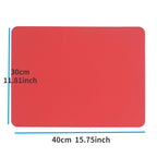 Silicone Rectangular Place Mats – Heat Resistant Non-Slip Table Mats for Dining