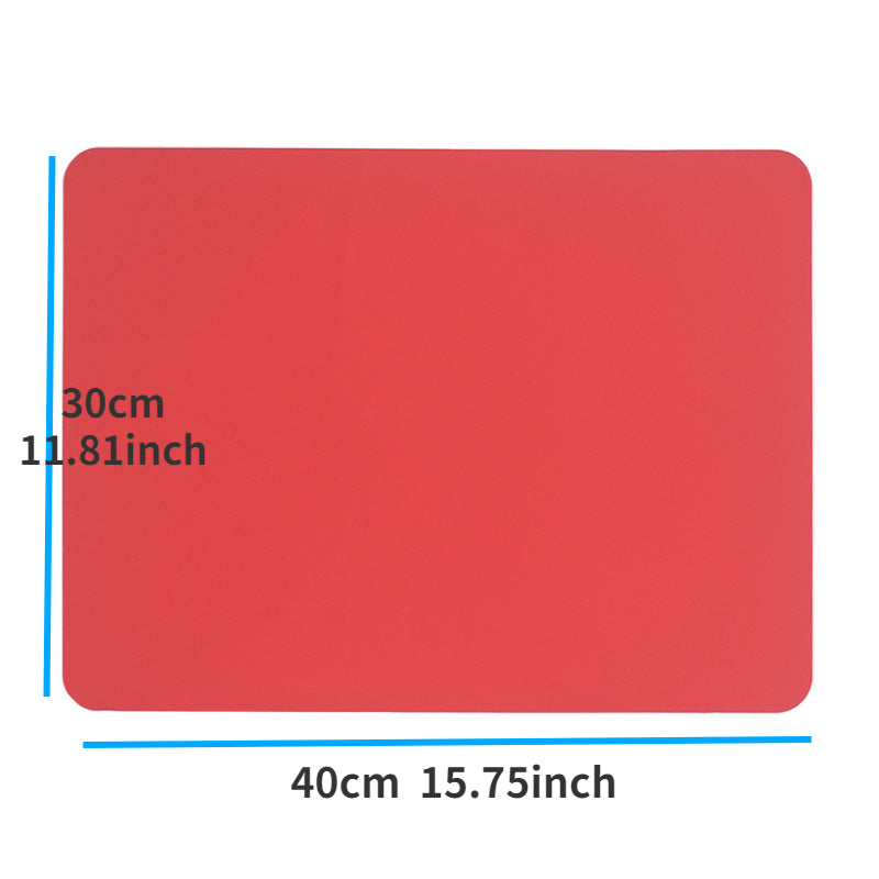 Silicone Rectangular Place Mats – Heat Resistant Non-Slip Table Mats for Dining