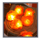Mexican Marigold Garland LED Lights – Artificial Flower Decor for Day of the Dead