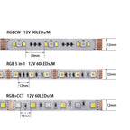 RGBCCT LED Strip Light – Waterproof Flexible Lighting for Home Decor