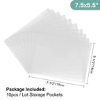 Plastic Stamp and Die Storage Pockets – Waterproof Sleeves for Crafting