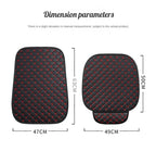 Universal PU Leather Car Seat Cover – Minimalist Soft Cushion for Auto Interior