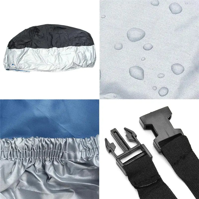 Universal Waterproof Motorcycle Cover – UV Protective Shield for Outdoor Storage