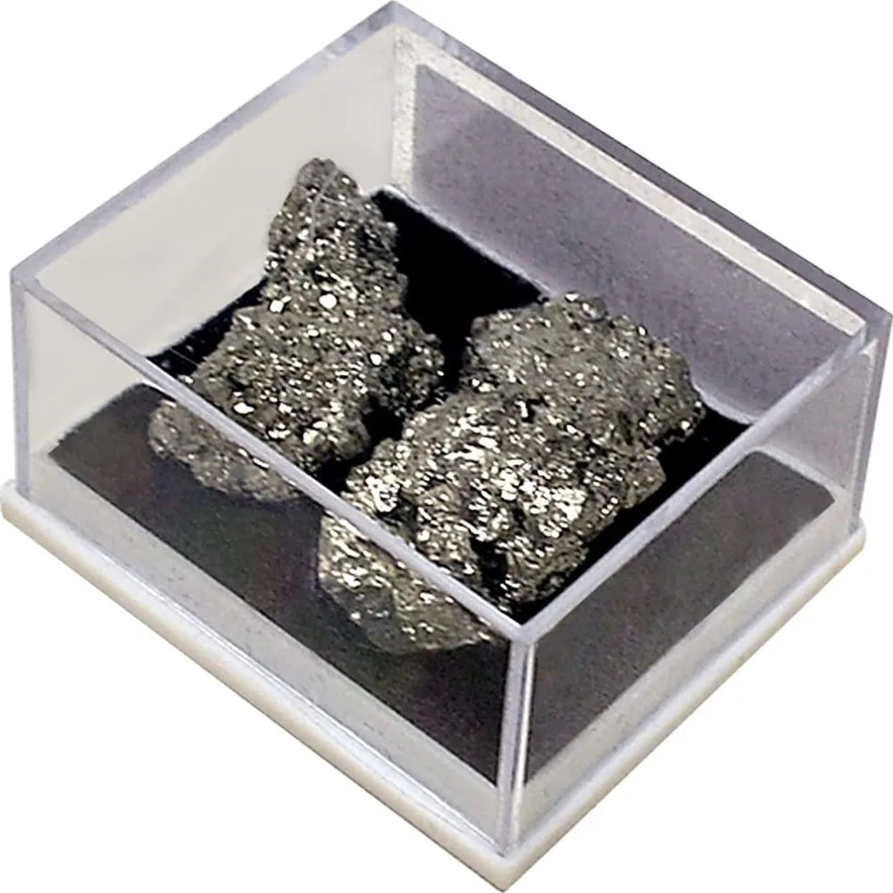 Natural Pyrite Specimen – Raw Healing Crystal Stone for Home Decor Display
