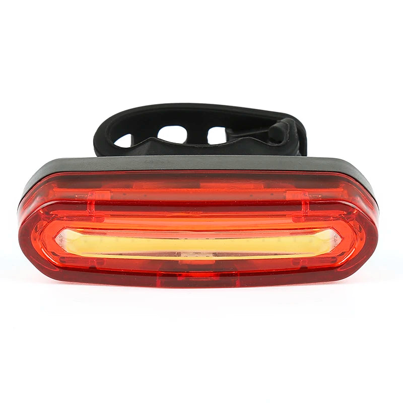 USB Rechargeable LED Bike Tail Light – Waterproof Safety Lamp for Cycling