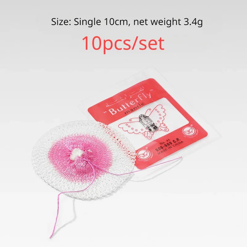 Gas Lantern Mantles – Durable 100mm Gauze Mesh for Outdoor Camping
