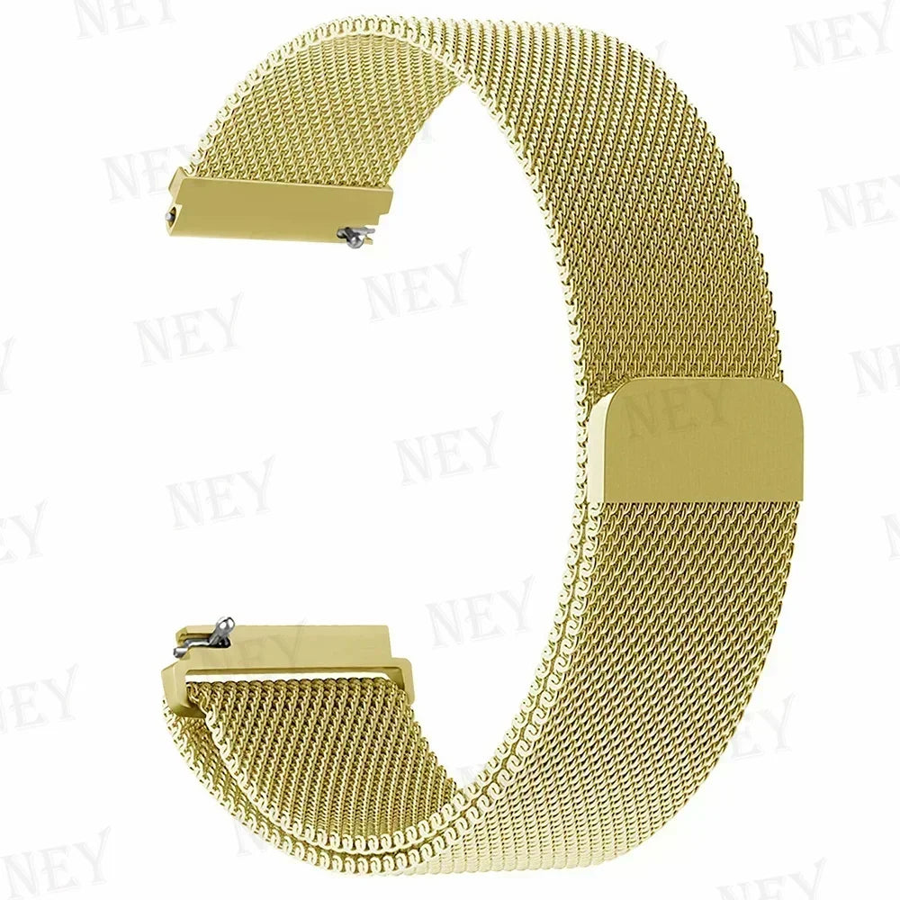 Milanese Stainless Steel Watch Band – Magnetic Mesh Loop for Xiaomi Redmi