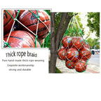Large Capacity Nylon Ball Bag – Durable Mesh Carrier for Sports Equipment