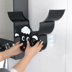Sheep Toilet Paper Holder – Wall Mounted Metal Organizer for Bathroom Decor
