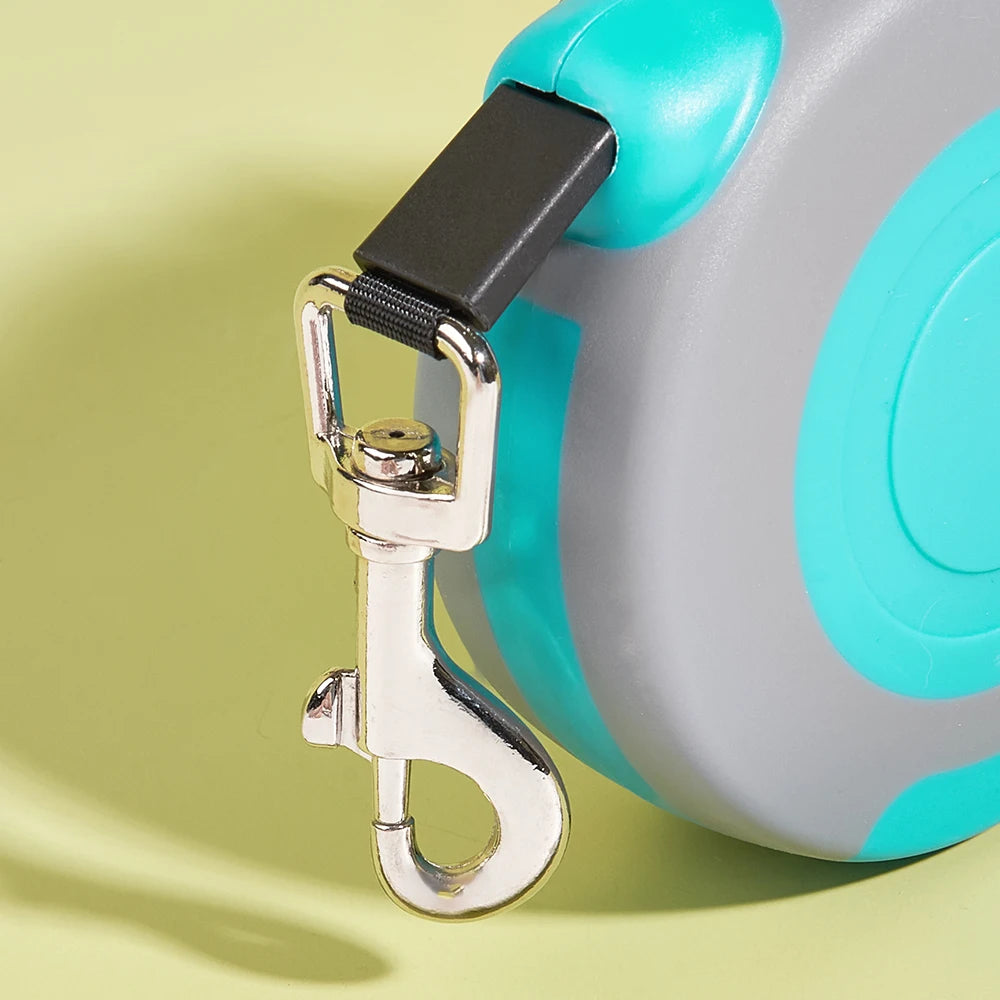 Retractable Nylon Dog Leash – Durable Automatic Lead for Small to Large Pets