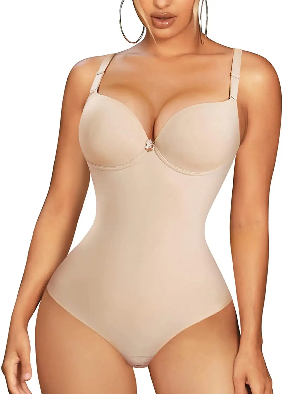 Slimming Shapewear Bodysuit – Tummy Control Underwire for Women Body Shaping