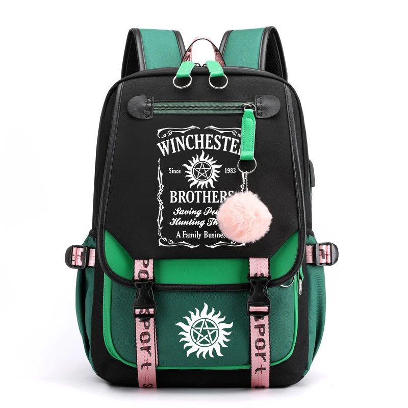Large Capacity Travel Backpack – Laptop School Bag for Men and Women