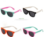 Silicone Kids Sunglasses – UV400 TR90 Goggles for Outdoor UV Protection