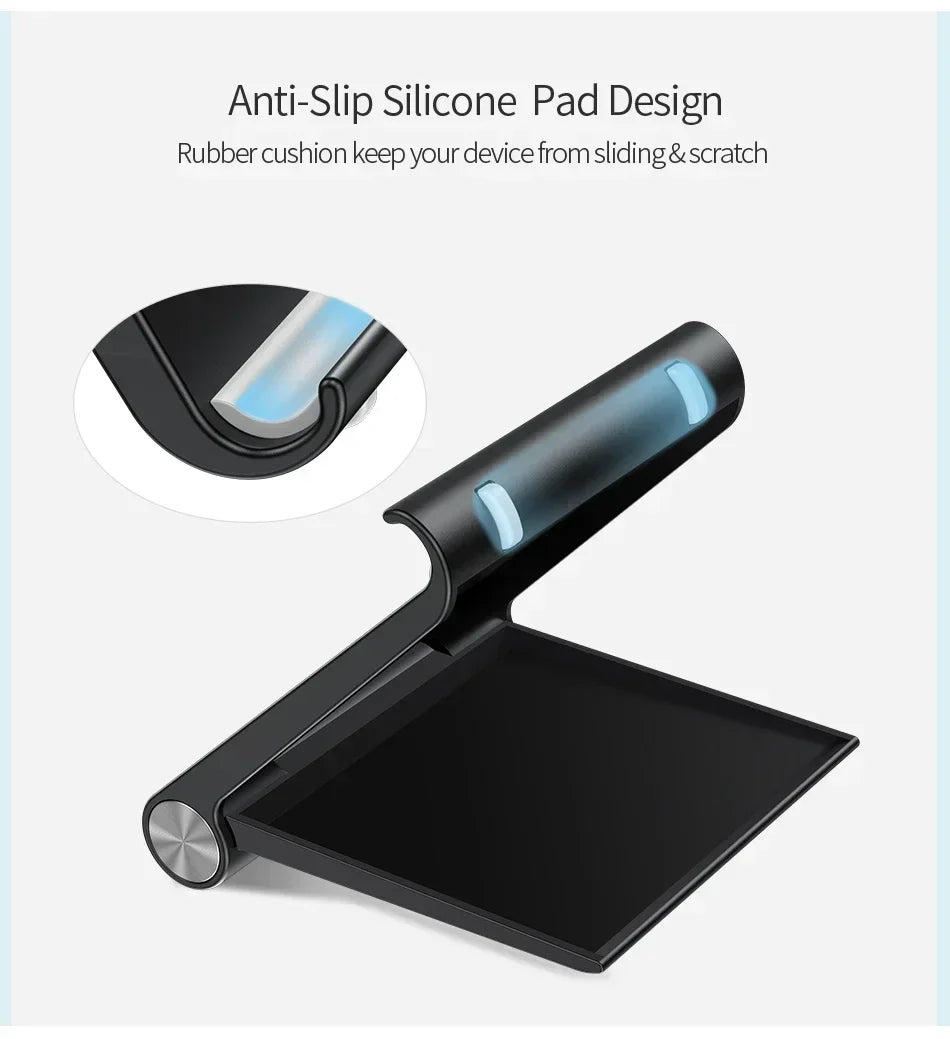 Adjustable Portable Phone Stand – Foldable Desk Holder for Smartphones