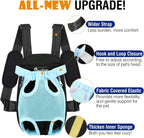 Adjustable Pet Carrier Backpack – Front Travel Bag for Hiking and Camping