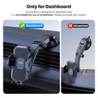 Dashboard Phone Mount – Sturdy Adjustable Stand for Car Navigation