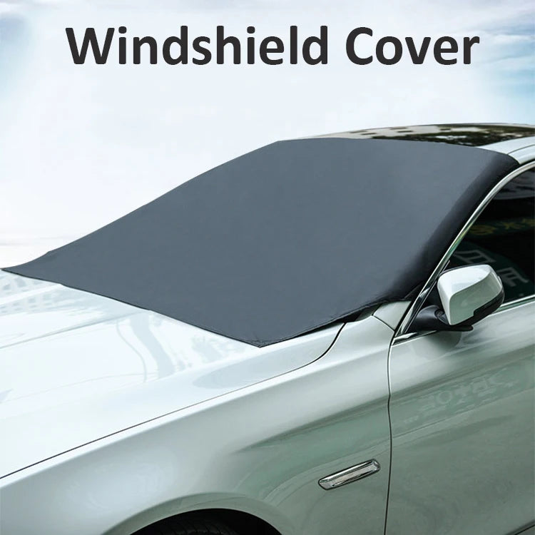 Magnetic Windshield Snow Cover – 210x120cm Waterproof Shade for Winter Car Care