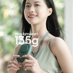 Portable Bladeless Neck Fan – Rechargeable Cooling for Outdoor Sports Travel