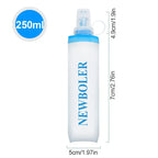 Collapsible Silicone Water Bottle – Portable Hydration for Outdoor Sports
