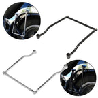 Universal Motorcycle Saddlebag Support Brackets – Side Luggage Mounts for Cruiser