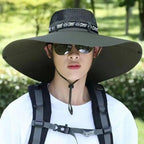 Breathable Mesh Sun Hat – Unisex UV Protection for Fishing and Hiking