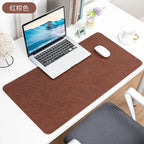 Large PU Leather Desk Pad – Waterproof Protective Mat for Office Gaming