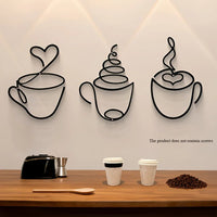 Metal Coffee Wall Art – Rustic Iron Signs for Coffee Shop Decor